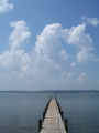 Summertime cloudscape.