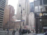 Saint Bartholomew's Church, seen from 52nd Street and Park Avenue.