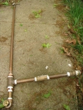 A pair of shrubbery sprinkler heads allowed me to use real water for the rain in this. The basement took a couple of days to dry out.